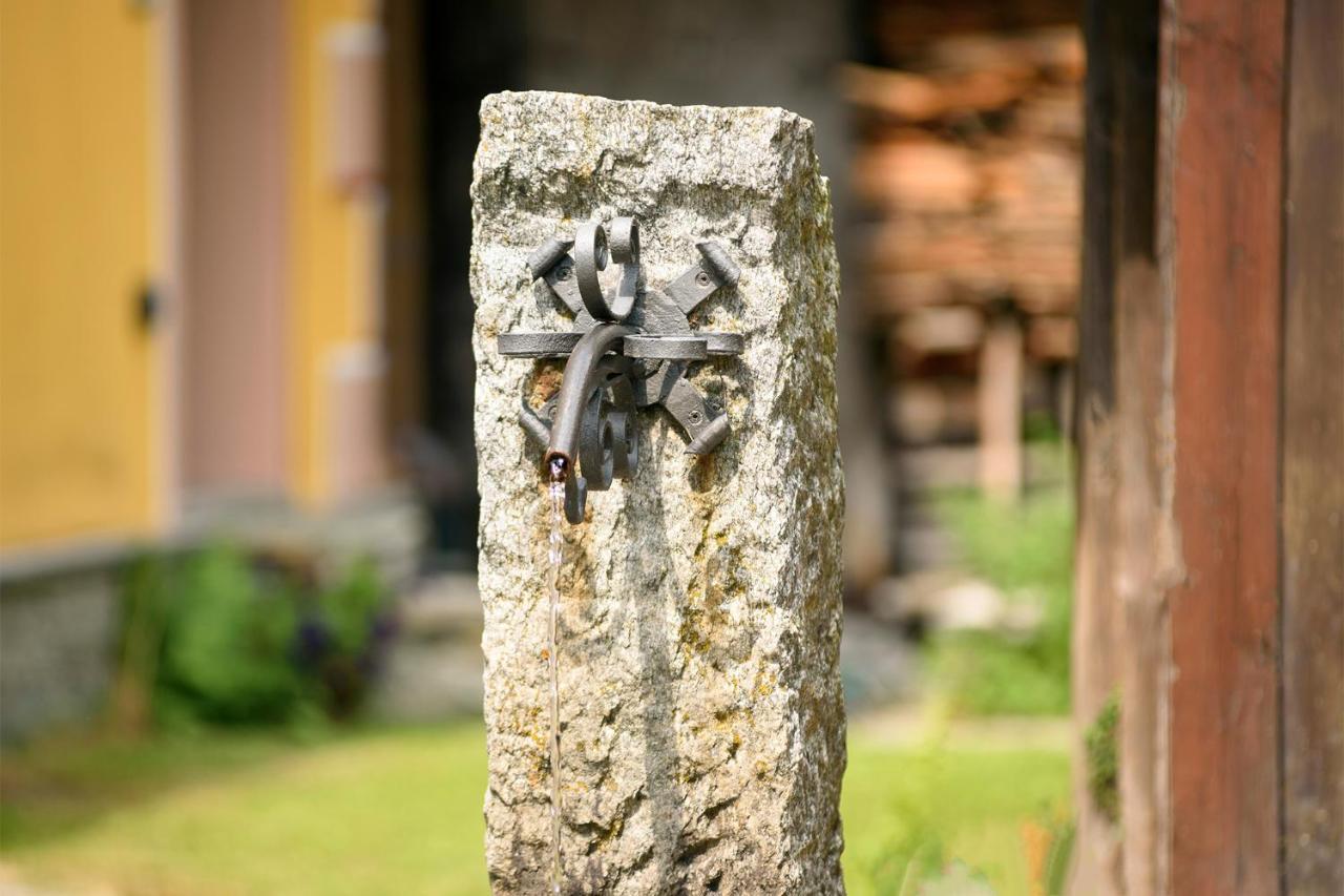 Appartamento Casa Weisstor Con Patio, Giardino E Orti Vista Monte Rosa Macugnaga Exteriör bild