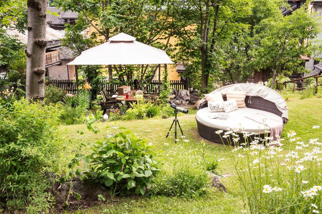 Appartamento Casa Weisstor Con Patio, Giardino E Orti Vista Monte Rosa Macugnaga Exteriör bild